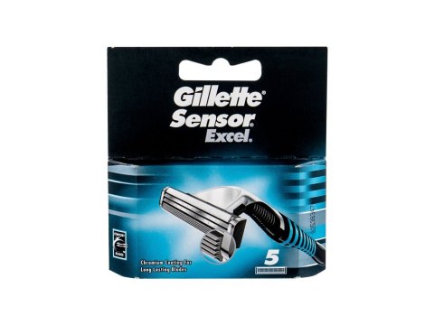 Gillette Sensor Excel Wkład do maszynki 5 szt (M) (P2)