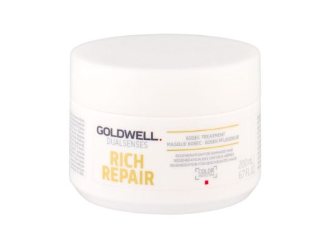 Goldwell Dualsenses Rich Repair 60sec Treatment Maska do włosów 200 ml (W) (P2)