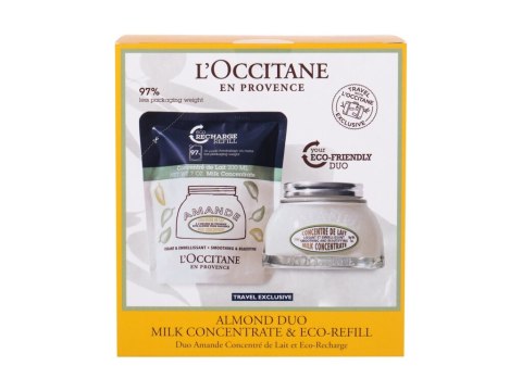 L'Occitane Krem do ciała 200 ml + Krem do ciała wkład 200 ml Almond Krem do ciała Tak 200 ml (W) (P2)