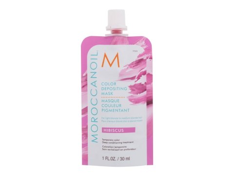 Moroccanoil Hibiscus Color Depositing Mask Farba do włosów Włosy blond 30 ml (W) (P2)