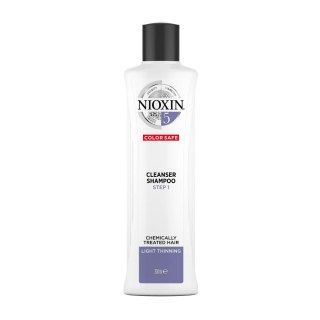 NIOXIN System 5 Cleanser Shampoo oczyszczający szampon do włosów lekko przerzedzonych i poddanych zabiegom chemicznym 300ml (P1)