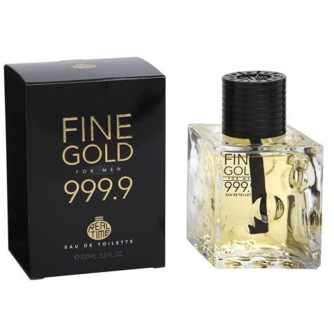 Real Time Fine Gold 999.9 For Men woda toaletowa spray 100ml (P1)