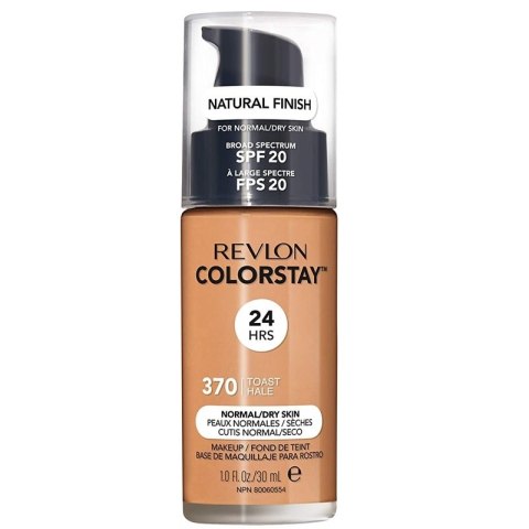 Revlon ColorStay Makeup for Normal/Dry Skin SPF20 podkład do cery normalnej i suchej 370 Toast 30ml (P1)