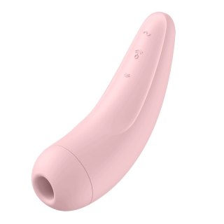 Satisfyer Curvy 2+ bezdotykowy stymulator ssąco-wibrujący Pink (P1)