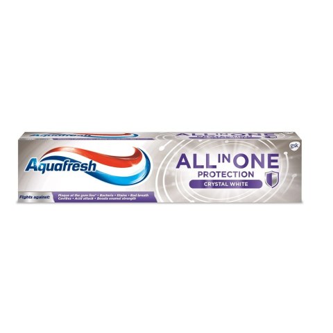 Aquafresh All In One Protection pasta do zębów Crystal White 100ml (P1)