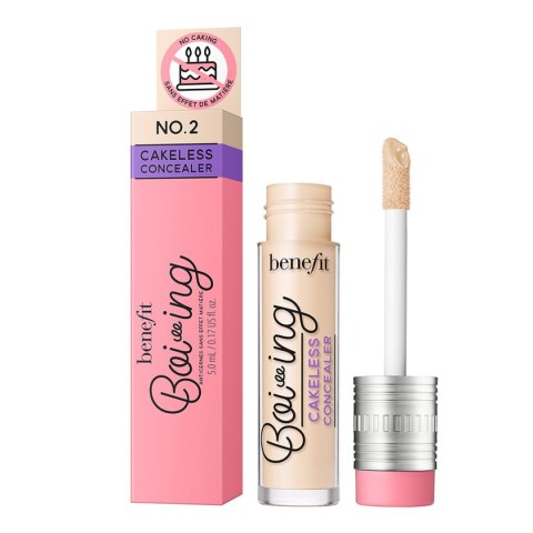 Benefit Boi-Ing Cakeless Concealer mocno kryjący korektor w płynie 02 Fair Warm 5ml (P1)