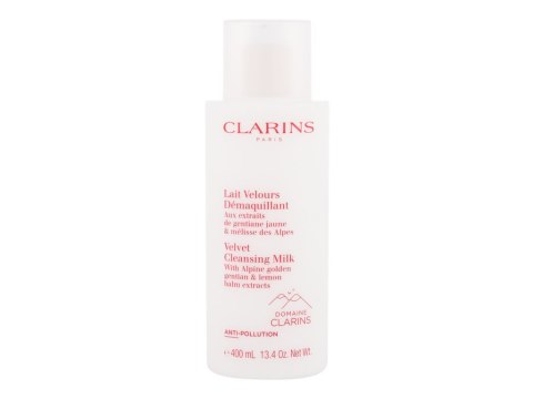 Clarins Velvet Cleansing Milk Mleczko do demakijażu Wszystkie rodzaje cery 400 ml (W) (P2)