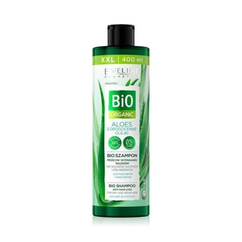 Eveline Cosmetics Bio Organic bioszampon przeciw wypadaniu włosów Aloes 400ml (P1)