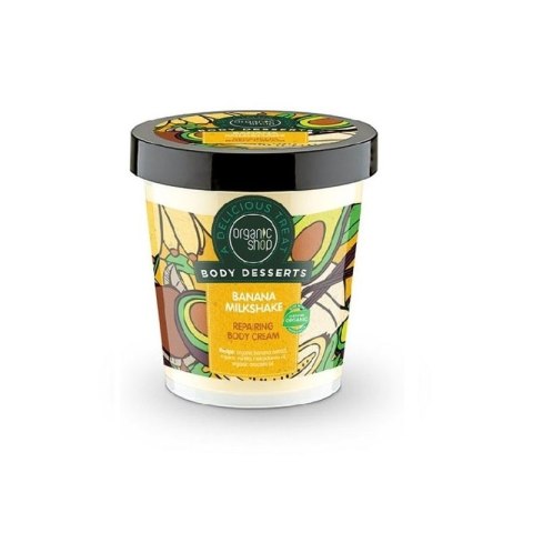 Organic Shop Body Desserts regenerujący krem do ciała Bananowy Koktajl 450ml (P1)