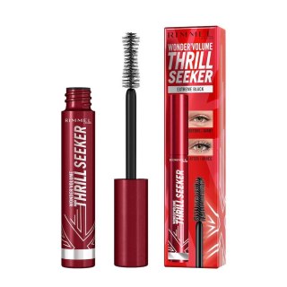 Rimmel Wonder'Volume Thrill Seeker wydłużający i zwiększający objętość tusz do rzęs 001 Black 8ml (P1)