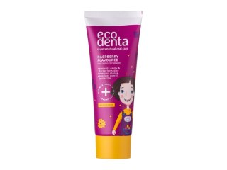 Ecodenta Super+Natural Oral Care Raspberry Pasta do zębów przeciwko płytce bakteryjnej 75 ml (K) (P2)