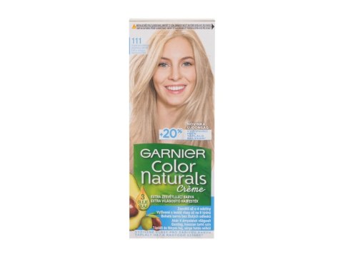 Garnier 111 Extra Light Natural Ash Blond Color Naturals Créme Farba do włosów Włosy farbowane 40 ml (W) (P2)