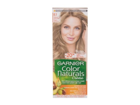 Garnier 8,1 Natural Light Ash Blond Color Naturals Créme Farba do włosów Włosy farbowane 40 ml (W) (P2)