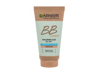 Garnier Medium Skin Naturals BB Cream Hyaluronic Aloe All-In-1 Krem BB Średnia ochrona SPF 15-25 50 ml (W) (P2)