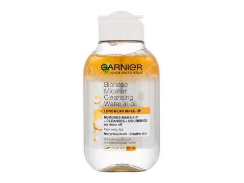 Garnier Skin Naturals Two-Phase Micellar Water All In One Płyn micelarny Wrażliwa i podrażniona cera 100 ml (W) (P2)