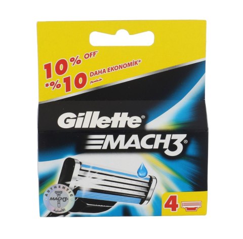 Gillette Mach3 Wkład do maszynki 4 szt (M) (P2)