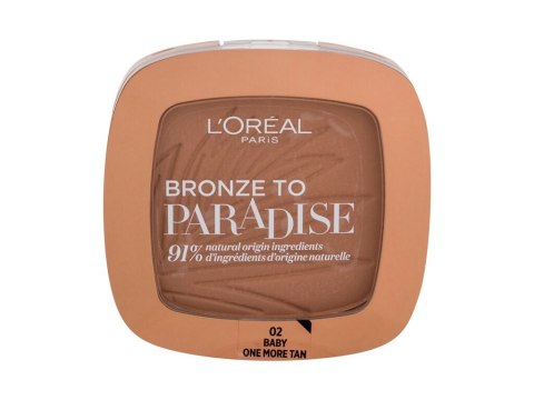 L'Oréal Paris 02 Baby One More Tan Bronze To Paradise Bronzer 9 g (W) (P2)