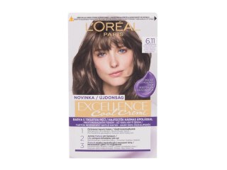 L'Oréal Paris 6,11 Ultra Ash Dark Blond Excellence Cool Creme Farba do włosów Włosy farbowane 48 ml (W) (P2)