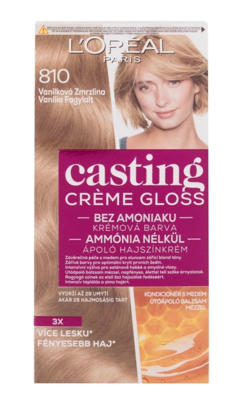 L´Oréal Paris 810 Vanilla Icecream Casting Creme Gloss Farba do włosów 48ml (W) (P2)