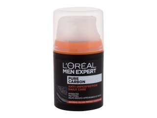 L'Oréal Paris Men Expert Pure Carbon Anti-Imperfection Daily Care Krem do twarzy na dzień Problemowa i trądzikowa cera 50 ml (M)