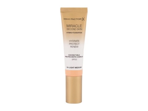 Max Factor 04 Light Medium Miracle Second Skin SPF20 Podkład kremowa 30 ml (W) (P2)