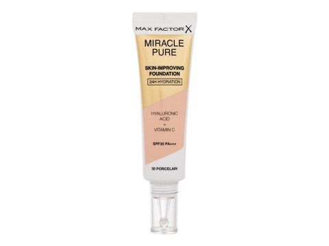 Max Factor 30 Porcelain Miracle Pure Skin-Improving Foundation SPF30 Podkład kremowa 30 ml (W) (P2)