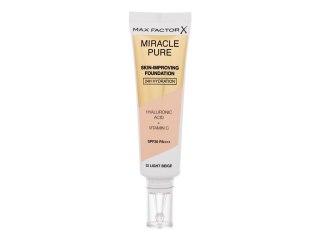 Max Factor 32 Light Beige Miracle Pure Skin-Improving Foundation SPF30 Podkład kremowa 30 ml (W) (P2)