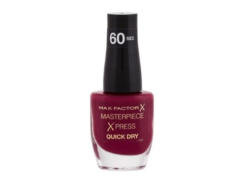 Max Factor 340 Berry Cute Masterpiece Xpress Quick Dry Lakier do paznokci Błyszczący 8 ml (W) (P2)