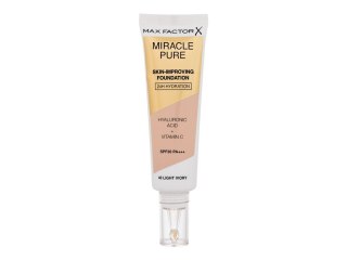 Max Factor 40 Light Ivory Miracle Pure Skin-Improving Foundation SPF30 Podkład kremowa 30 ml (W) (P2)