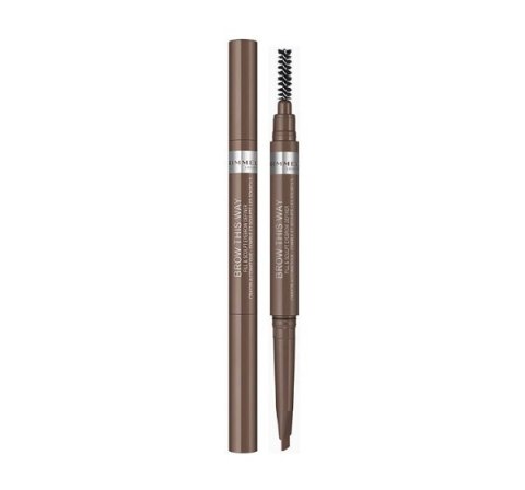 Rimmel London 002 Medium Brown Fill Sculpt Brow This Way Kredka do brwi 0,25g (W) (P2)