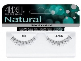 Ardell Natural 108 1 para sztucznych rzęs Black (P1)