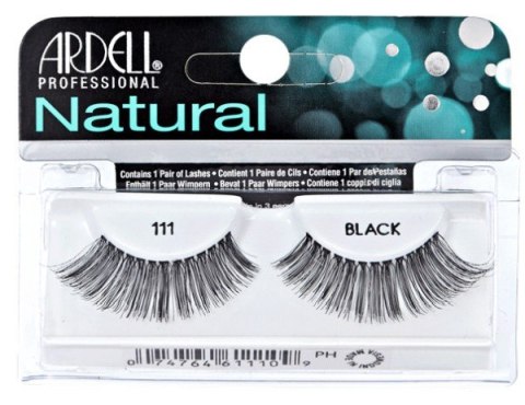 Ardell Natural 111 1 para sztucznych rzęs Black (P1)