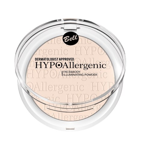 Bell HypoAllergenic FaceBody Illuminating Powder hypoalergiczny rozświetlacz do twarzy i ciała 01 6g (P1)