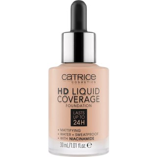 Catrice HD Liquid Coverage Foundation 24H matujący podkład do twarzy 020 Rose Beige 30ml (P1)