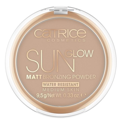 Catrice Sun Glow Matt Bronzing Powder puder brązujący 030 Medium Bronze 9.5g (P1)