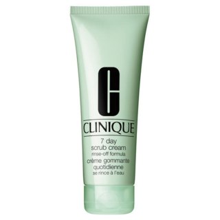 Clinique 7 Day Scrub Cream Rinse-Off Formula rozpuszczalny w wodzie krem-peeling do codziennego stosowania 100ml (P1)