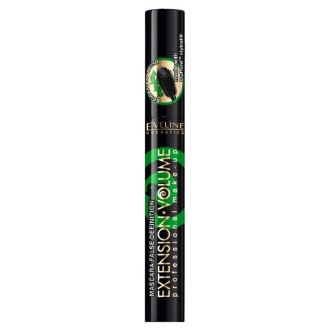 Eveline Cosmetics Extension Volume 4D False Definition Mascara wydłużająco-podkręcający tusz do rzęs Black 10ml (P1)