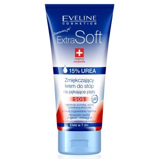 Eveline Cosmetics Extra Soft zmiękczający krem do stóp na pękające pięty 15% UREA 100ml (P1)