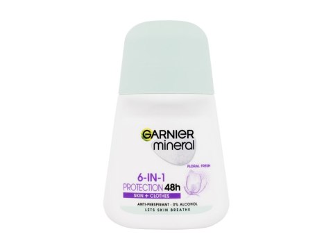 Garnier Mineral Protection 6-in-1 Floral Fresh 48h Antyperspirant Dezodorant w kulce 50 ml (W) (P2)