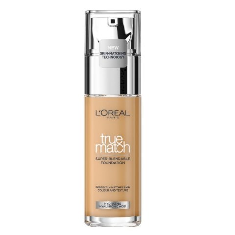 L'Oreal Paris True Match Foundation podkład do twarzy W5 Warm Undertone/Golden Sand 30ml (P1)