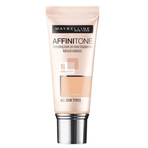 Maybelline Affinitone Foundation nawilżający podkład 16 Vanilla Rose 30ml (P1)