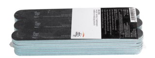 Peggy Sage Pack Of 30 2-Way Gigant Nail Files Coarse komplet dużych pilników do paznokci dwustronnych 100/180 czarny 30szt (P1)