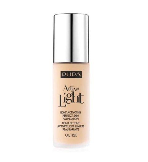 Pupa Milano Active Light Perfect Skin Foundation SPF10 beztłuszczowy podkład do twarzy 002 Ivory 30ml (P1)