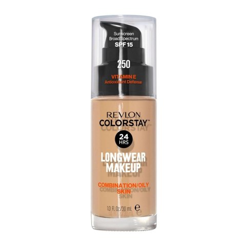 Revlon ColorStay Makeup for Combination/Oily Skin SPF15 podkład do cery mieszanej i tłustej 250 Fresh Beige 30ml (P1)