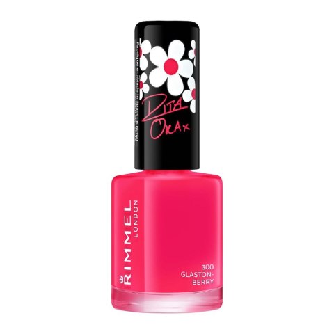 Rimmel 60 Seconds Super Shine by Rita Ora lakier do paznokci 300 Glaston-Berry 8ml (P1)