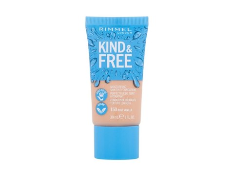 Rimmel London 150 Rose Vanilla Kind Free Skin Tint Foundation Podkład płynna 30 ml (W) (P2)