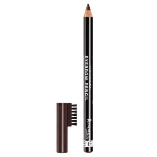 Rimmel Professional Eyebrow Pencil kredka do brwi z grzebykiem 001 Dark Brown 1.4g (P1)