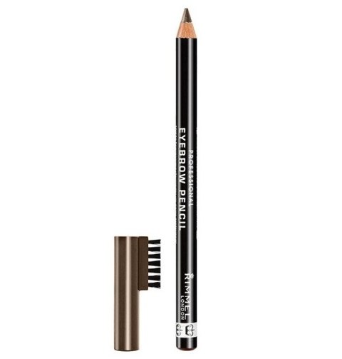 Rimmel Professional Eyebrow Pencil kredka do brwi z grzebykiem 002 Hazel 1.4g (P1)