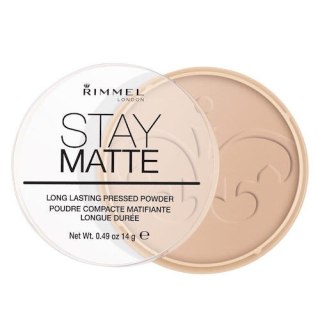 Rimmel Stay Matte Powder puder prasowany 005 Silky Beige 14g (P1)