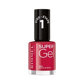 Rimmel Super Gel żelowy lakier do paznokci 042 Rock N Roll 12ml (P1)